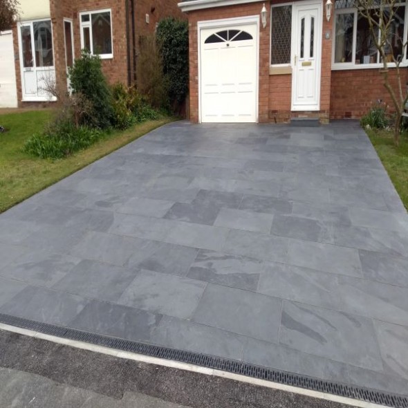 BRAZILIAN BLACK SLATE 900X200 Stone & Porcelain