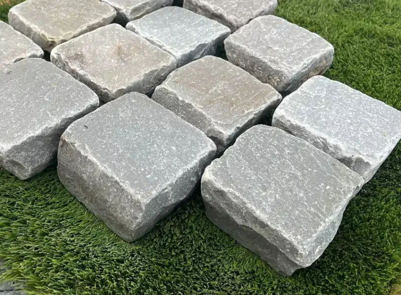 Kandla Grey Cobbles 100x100