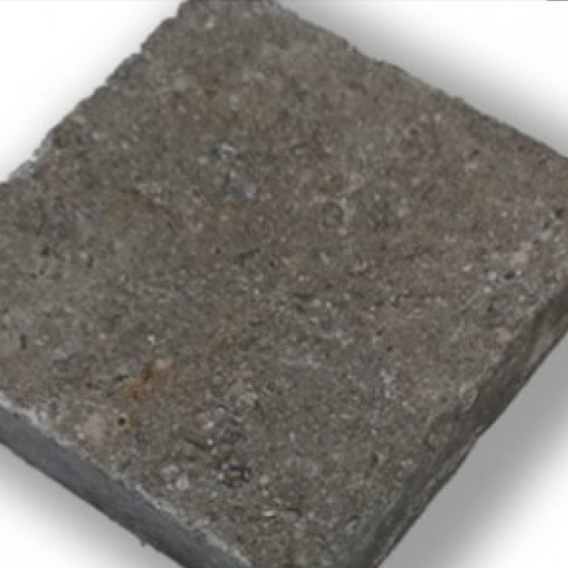 Dijon Tumbled Grey Limestone Cobbles 100x100