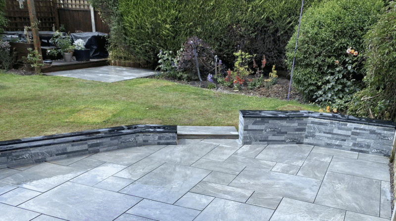 Black Limestone 600x300mm Double Bullnose - Image 4