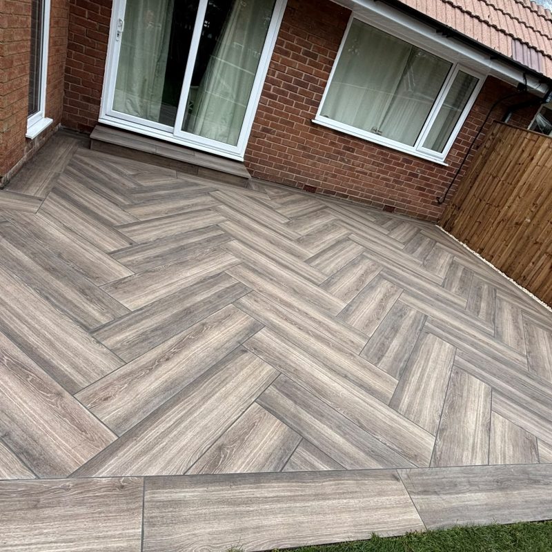 Ebony Porcelain Planks 1200x300