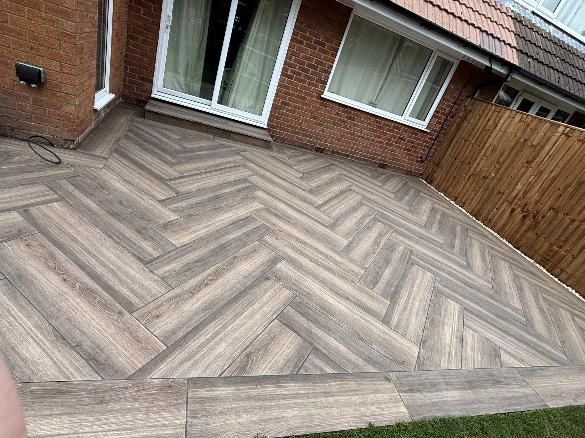 Ebony Porcelain Planks 1200x300