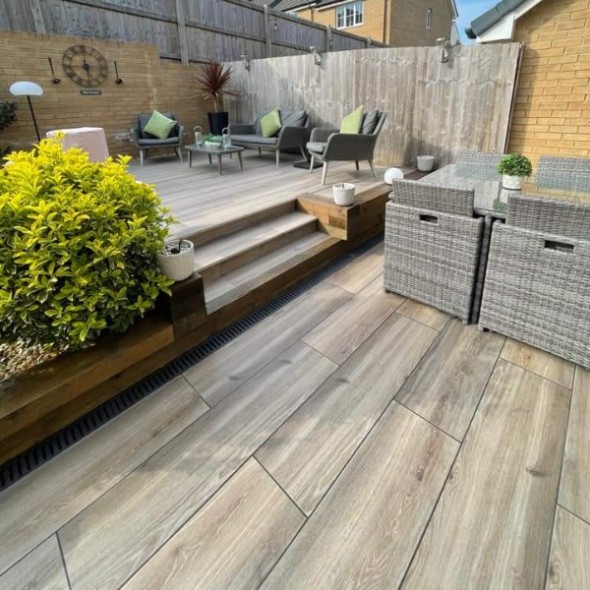 Ebony Porcelain Planks 1200x300 - Image 4