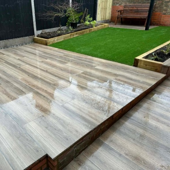 Ebony Porcelain Planks 1200x300 - Image 3