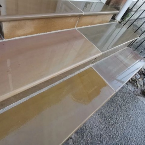 Sawn Buff 1000x350mm Bullnose