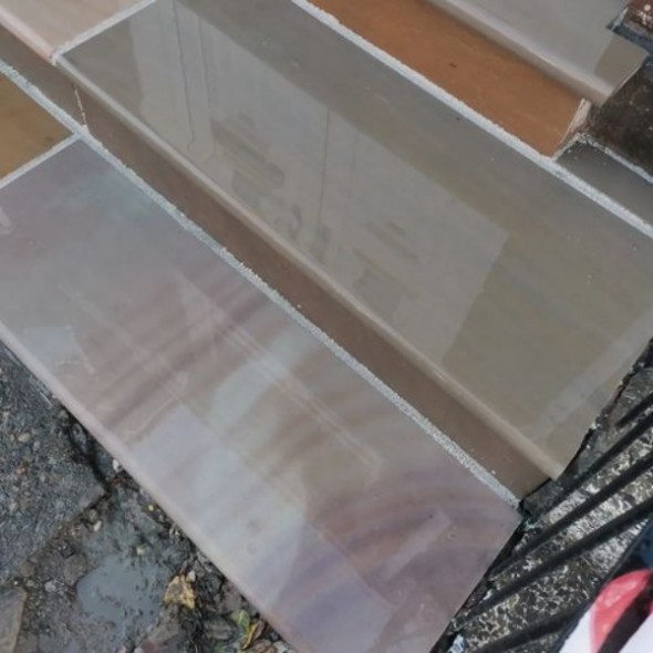 Sawn Buff 1000x350mm Bullnose - Image 2