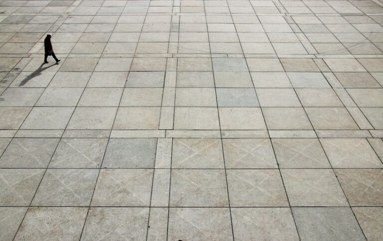 Why and how to grout porcelain paving