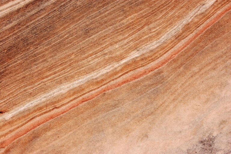 Why is sandstone so colourful?