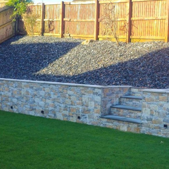 Rust Porcelain Interlocking Cladding
