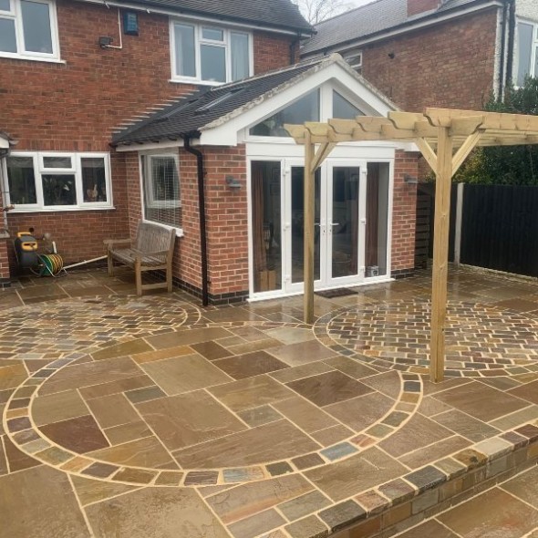 Raj Blend Sandstone 18mm Patio Pack - Image 4