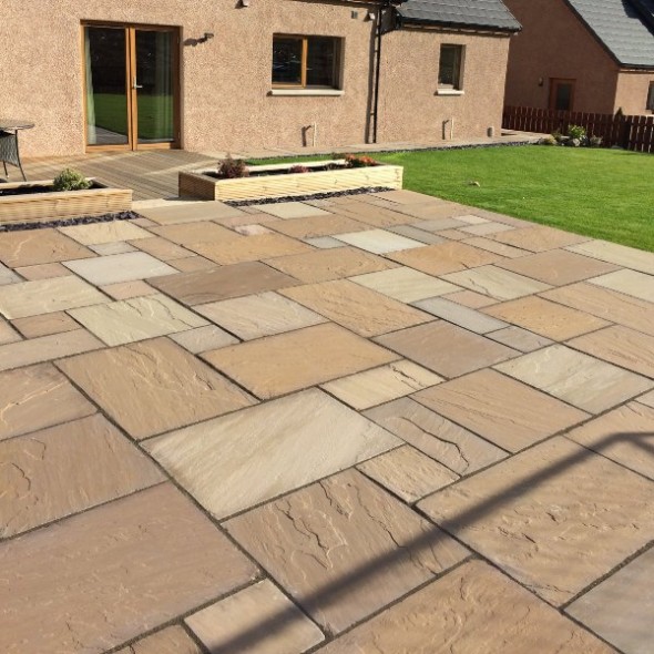 Raj Blend Sandstone 18mm Patio Pack - Image 3