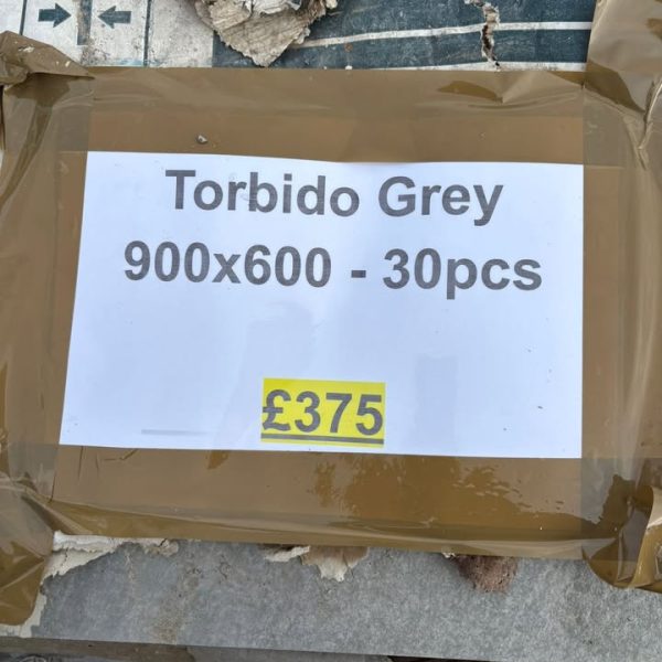 Torbido Grey Porcelain 900x600 - 30pcs (End of batch)