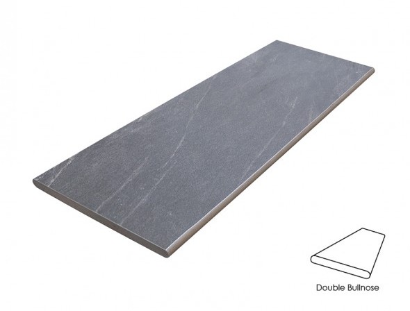 Anthracite Porcelain 900x300 double sided Bullnose