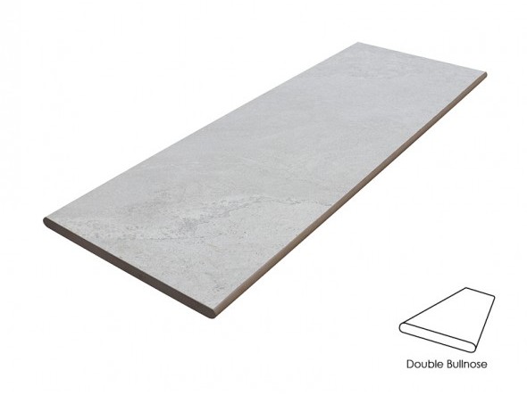 Smoke Grey Porcelain 900x300 Double Sided Bullnose