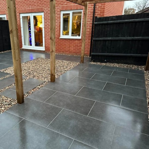 Noir Black Porcelain 900x600 9pcs (End of batch)