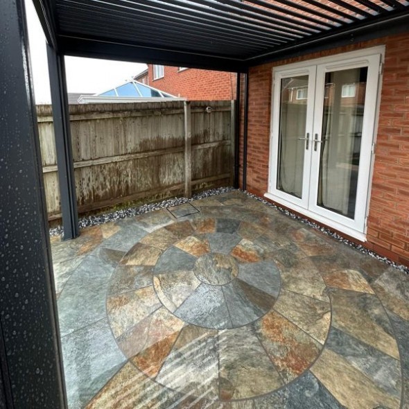 Rustique Porcelain 3m Circle Including SOK