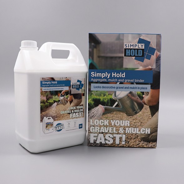 Simply Hold Gravel & Mulch Binder